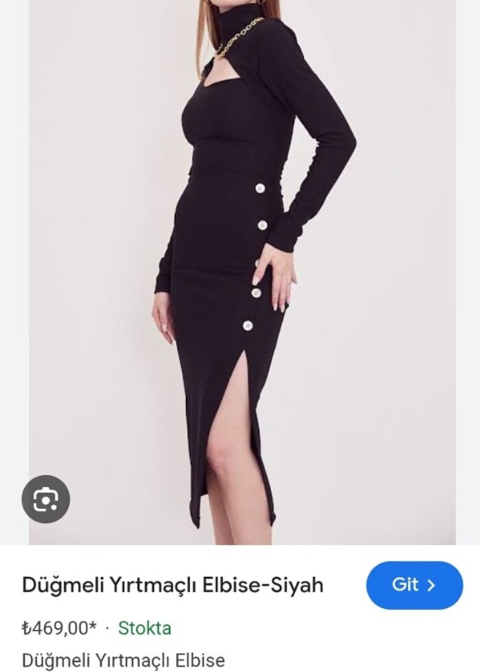 Yırtmaçlı etek  - Görsel 2