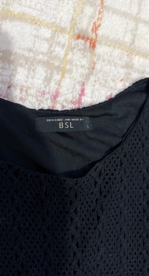 Siyah Kolsuz Triko Midi Elbise - Görsel 3