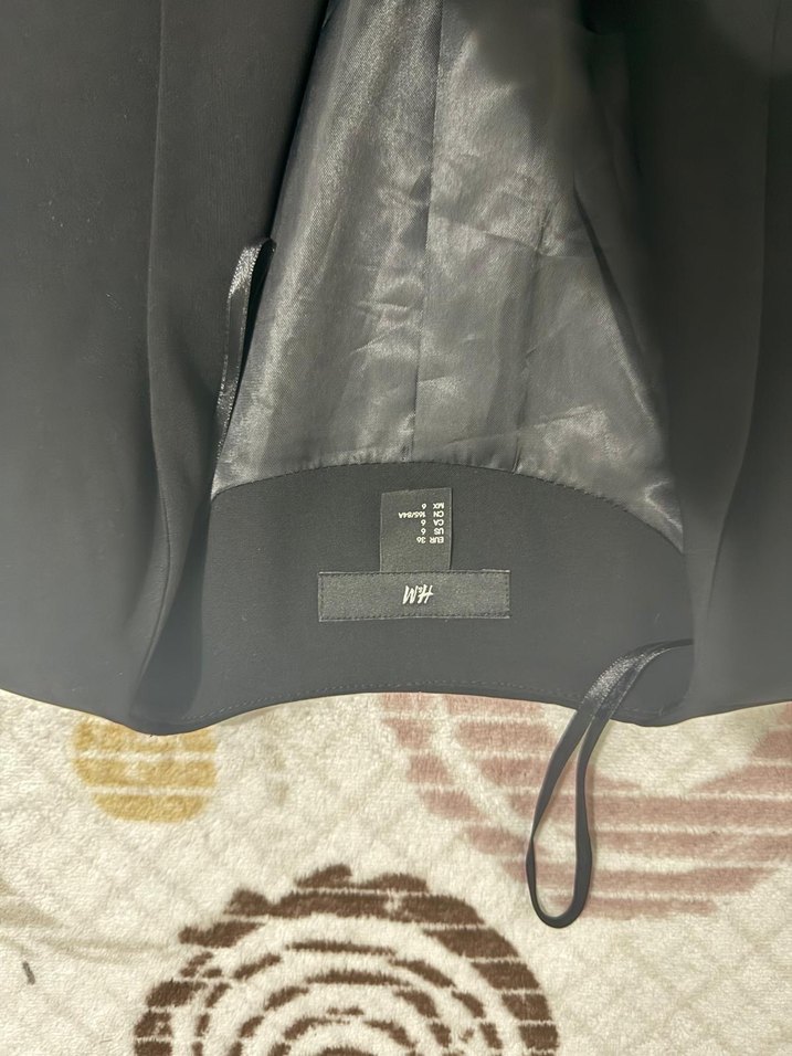 Fermuarlı Siyah Kadın Blazer Ceket - Görsel 3