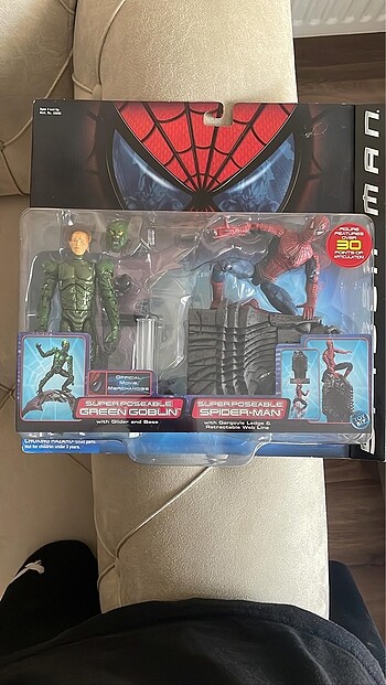 Spider man 2002 2 li figür set