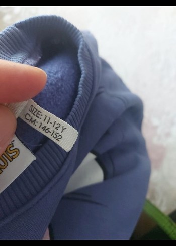 11-12 Yaş Beden DeFacto marka sweat 11-12 yaş