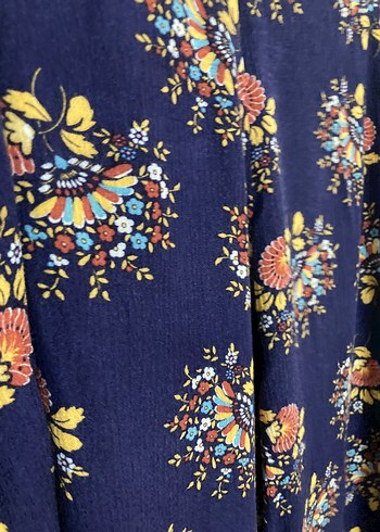 Bohem Midi Desenli Etek - Görsel 5