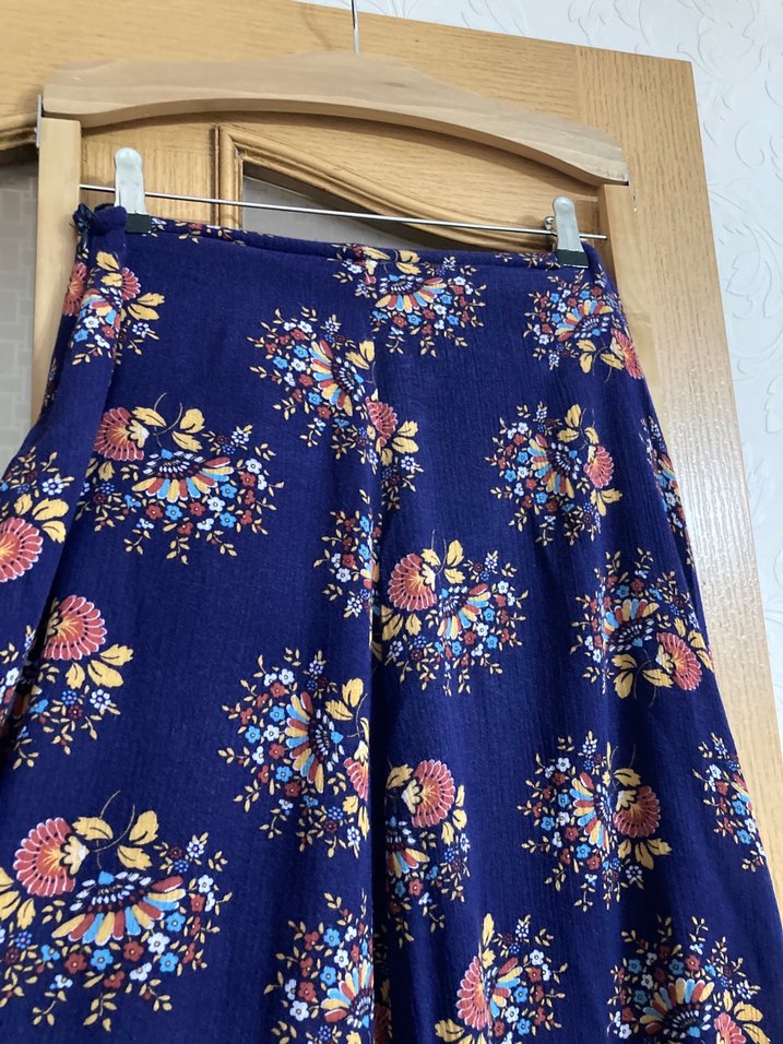 Bohem Midi Desenli Etek - Görsel 3