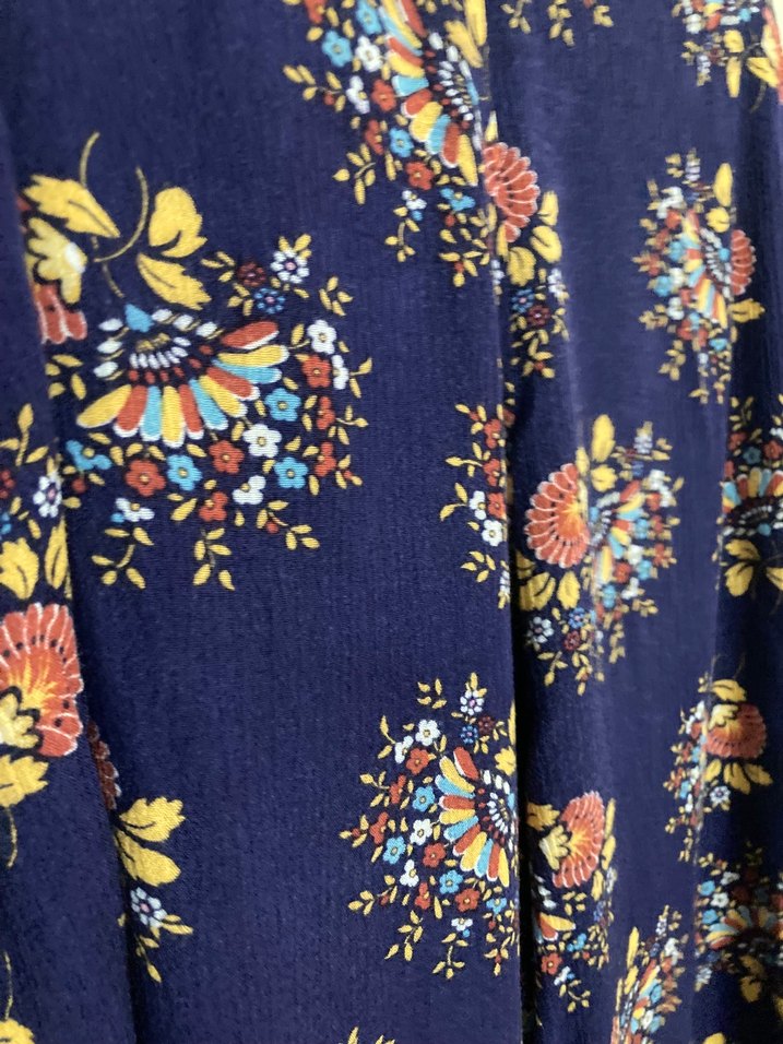 Bohem Midi Desenli Etek - Görsel 5