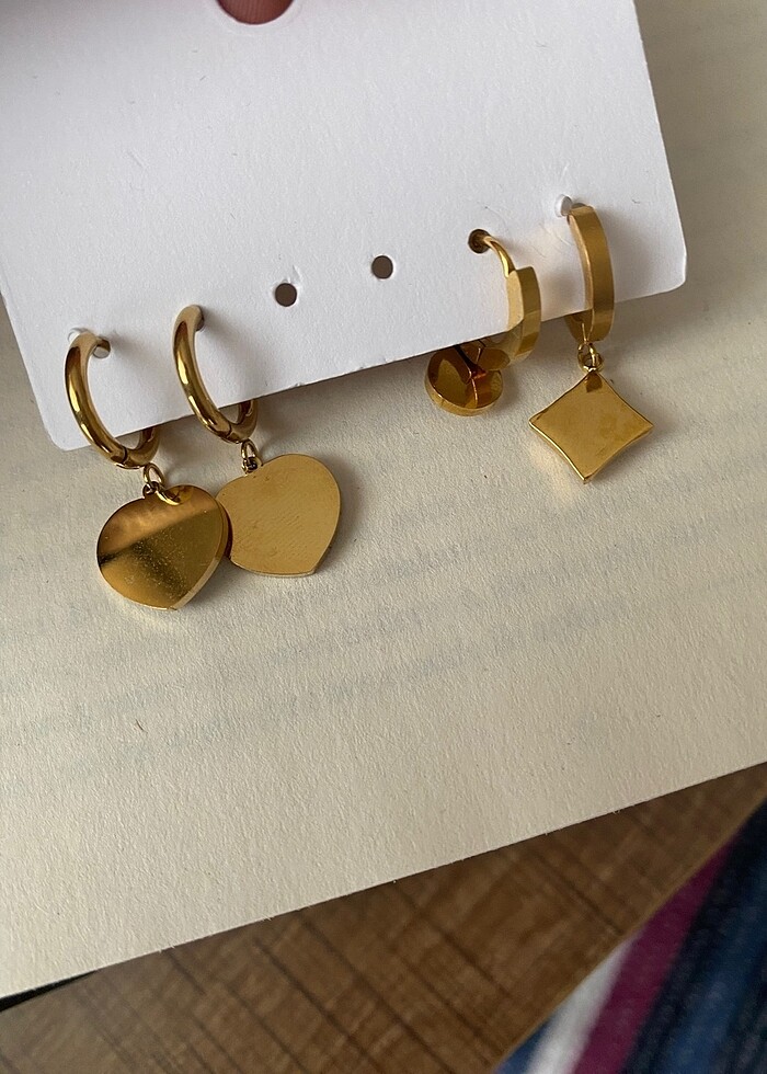 Çelik küpe - Görsel 4