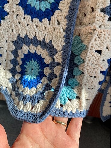 Motifli hırka - Görsel 7