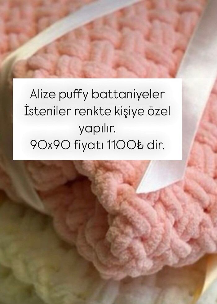 Alize puffy battaniye - Görsel 2