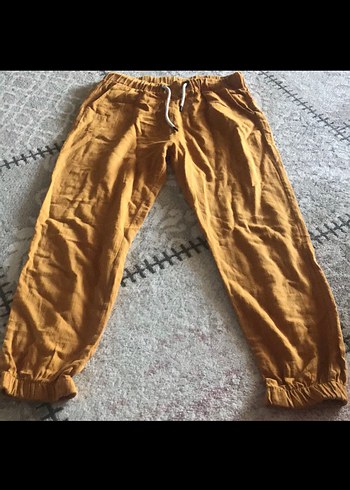 Yazlık keten pantolon
