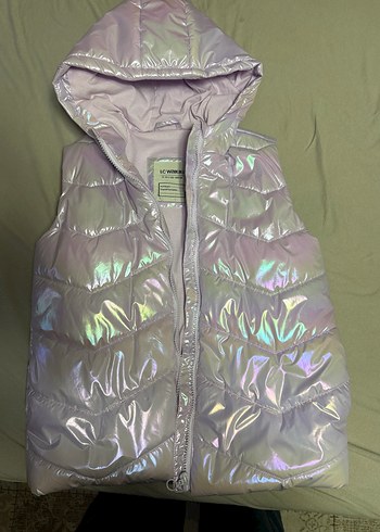 Parlak kız çocuk yelek - Görsel 3