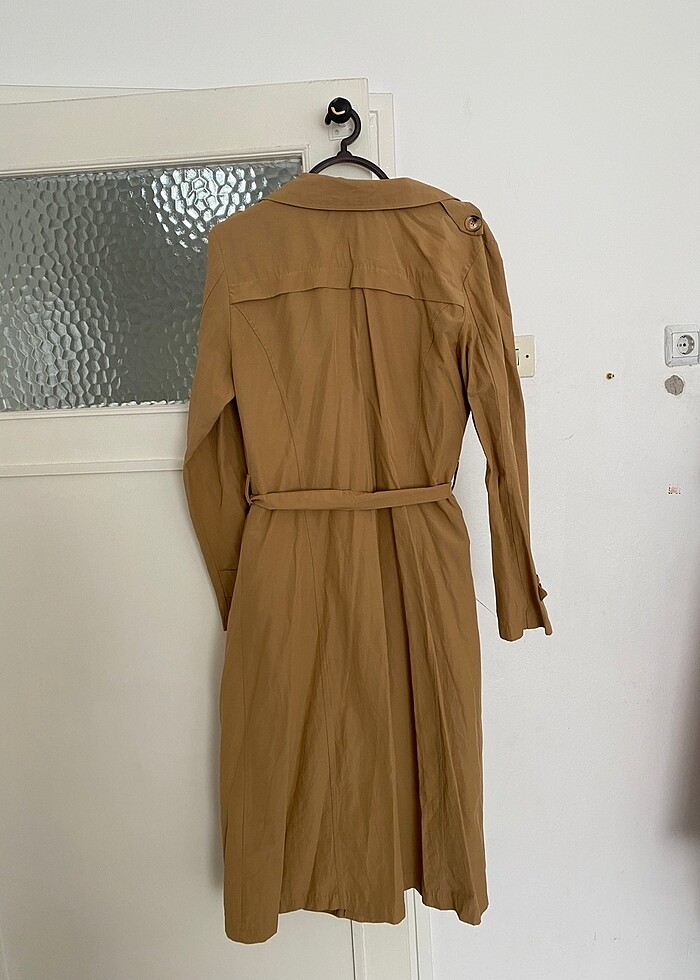 Deve Rengi Trençkot - Görsel 3