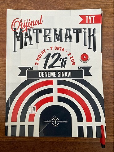 Orijinal Tyt Matematik Deneme Sınavı
