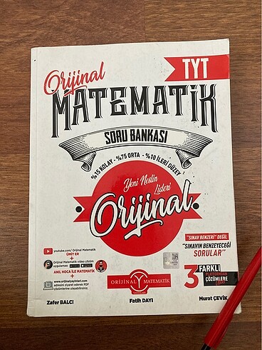 Orijinal Tyt Matematik Soru Bankası