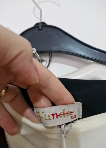 52 Beden siyah Renk Uzun Siyah Nakışlı Tunik