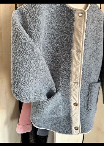 Kadın Peluş Midi Kış Ceketi - Görsel 2