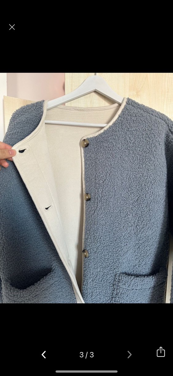 Kadın Peluş Midi Kış Ceketi - Görsel 3