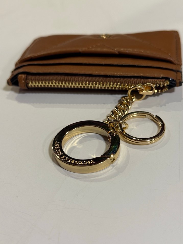 Kahverengi Deri Kadın Cüzdanı Fermuarlı - Görsel 5