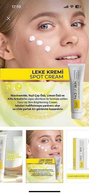 Göz altı kremi ve leke kremi - Görsel 5