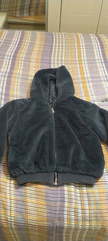 Peluş mont 