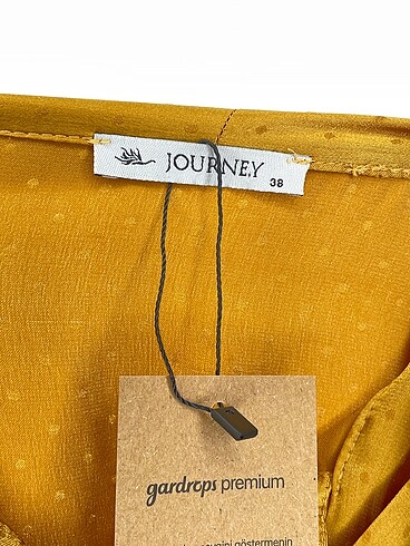 38 Beden sarı Renk Journey Gömlek %70 İndirimli.