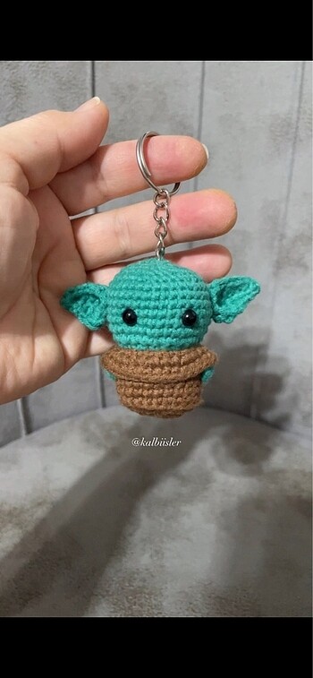  Baby Yoda Minigurumi Oyuncak