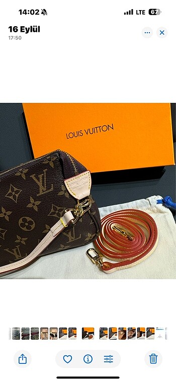 Louis Vuitton Pochette çanta