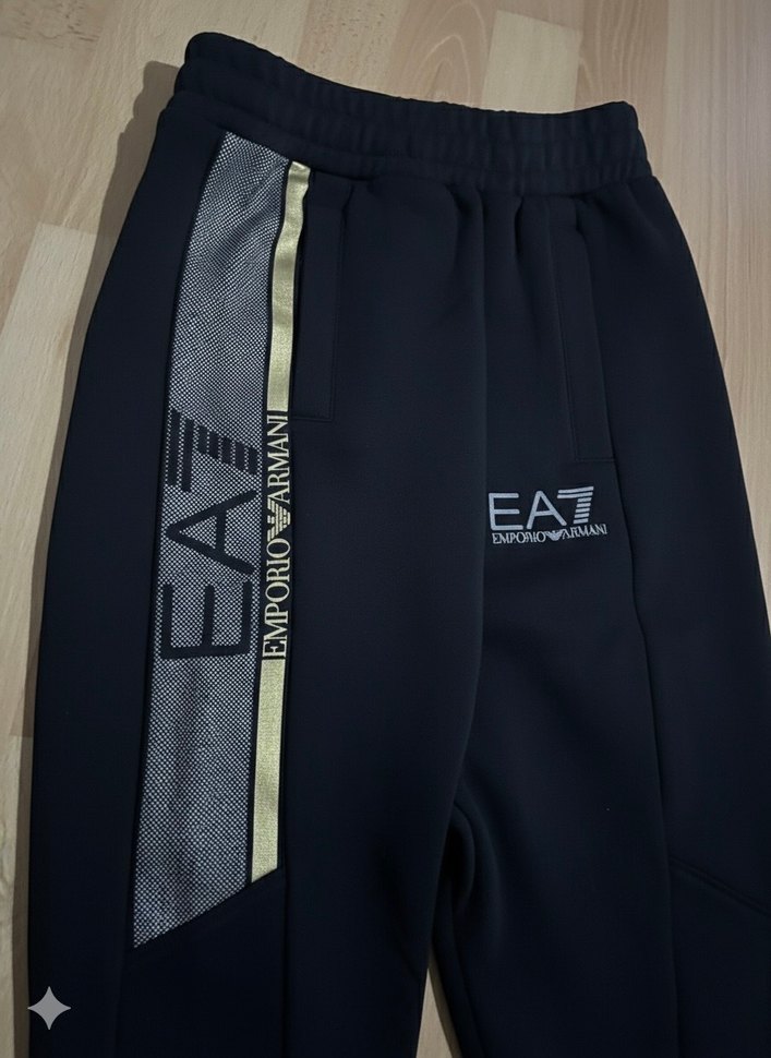 EA7 Siyah Erkek Outdoor Eşofman Altı - Görsel 2