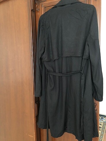 40 Beden siyah Renk Uzun ince ceket