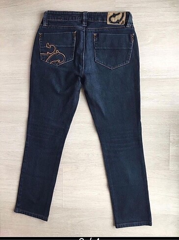40 Beden lacivert Renk Twist jean pantolon