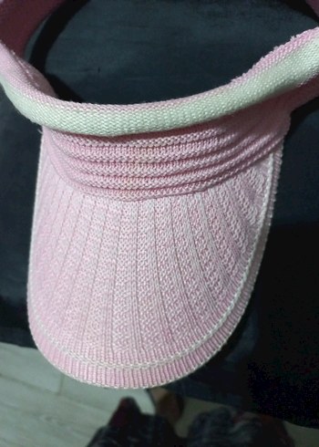 Diger Pembe Örgü Kadın Şapka - Görsel 5