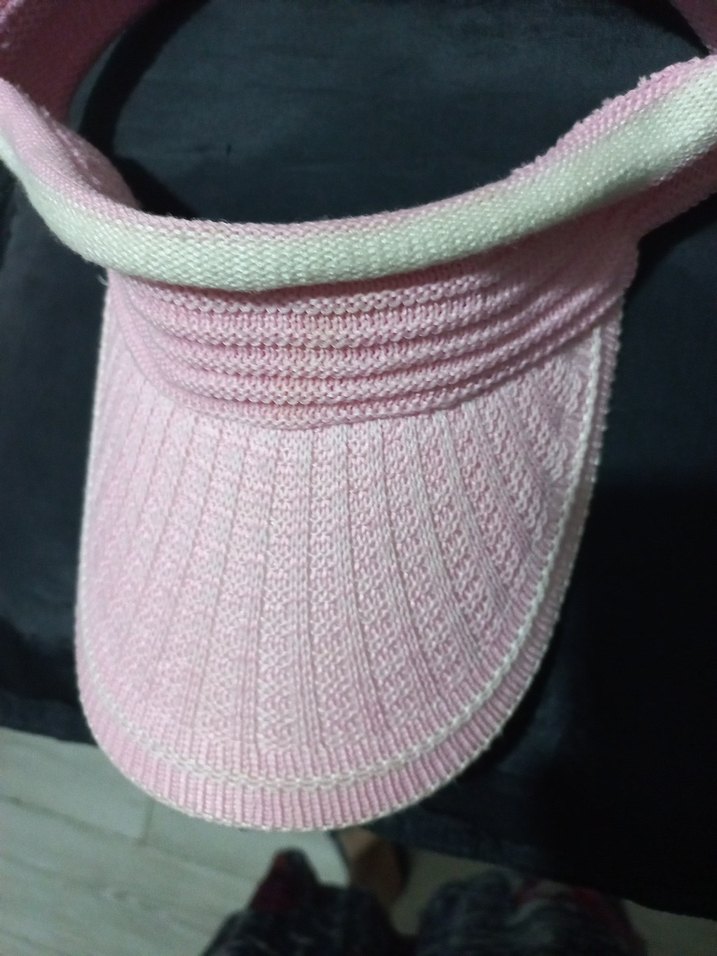 Diger Pembe Örgü Kadın Şapka - Görsel 5