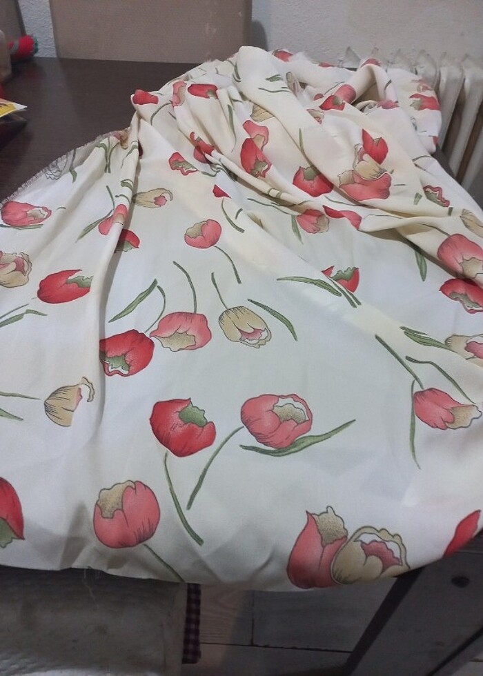 3x3 metre viskon kumas - Görsel 4