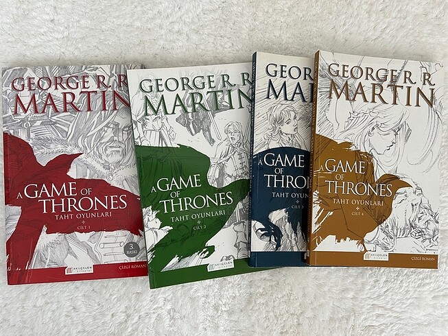 Game Of Thrones Çizgi Roman Seti