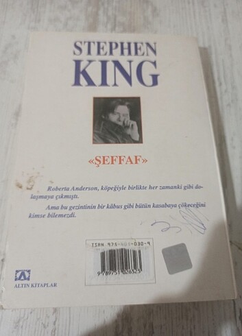  Stephen king şeffaf 