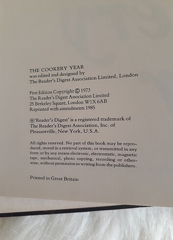 Beden The Cookery Year