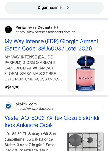 Giorgio Armani Giorgio Armani My Way intense 90ml Kadın Parfümü