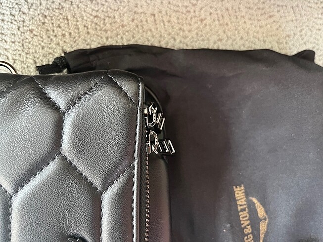 Beden Zadig voltaire mini nano boy siyah