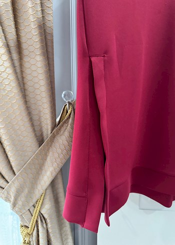 Bordo Rahat Kesim Kadın Eşofman Takımı - Görsel 6