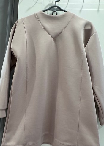 V Yaka Bej Kadın Eşofman Takımı - Görsel 7