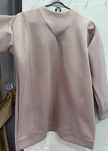 V Yaka Bej Kadın Eşofman Takımı - Görsel 5