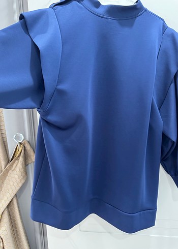 Uzun Kollu, Fırfırlı Mavi ıkılı takım - Görsel 5