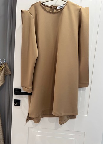 Bej Mini Kadın Takım Elbise - Görsel 9