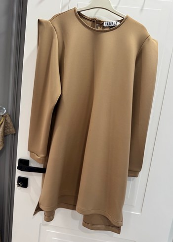 Bej Mini Kadın Takım Elbise - Görsel 3