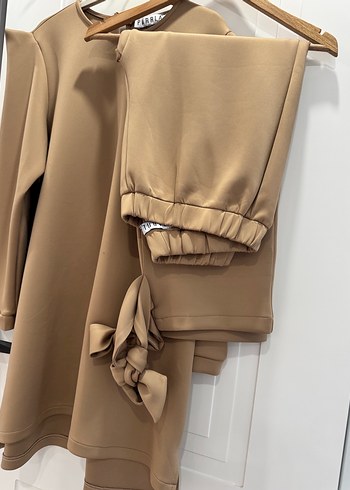 Bej Mini Kadın Takım Elbise - Görsel 6