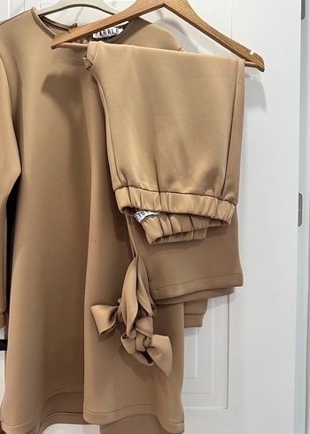 Bej Mini Kadın Takım Elbise - Görsel 5