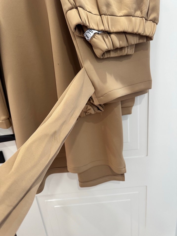 Bej Mini Kadın Takım Elbise - Görsel 2