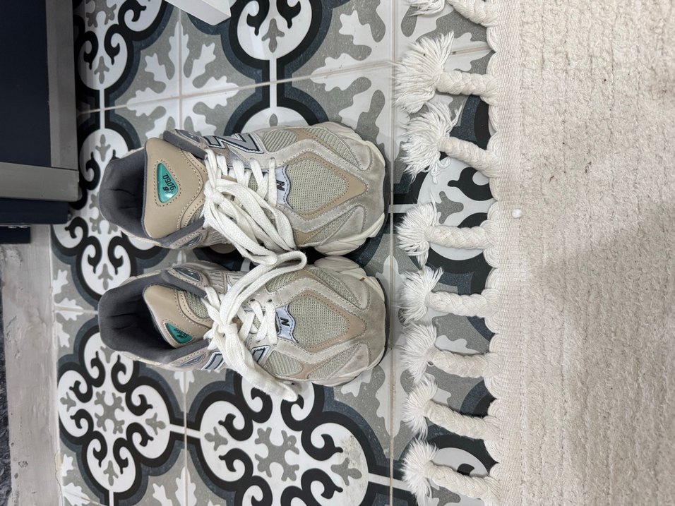 Beyaz Gri Bağcıklı Kadın Spor Ayakkabı - Görsel 2