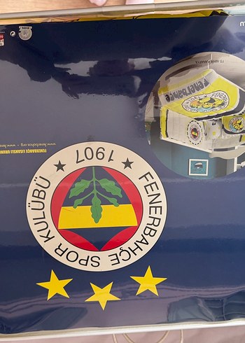 Fenerbahçe Spor Kulübü Rozeti Sarı lisanslı uyku seti çocuk