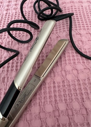 Bej Parlak Saç Düzleştirici Belisa - Görsel 5