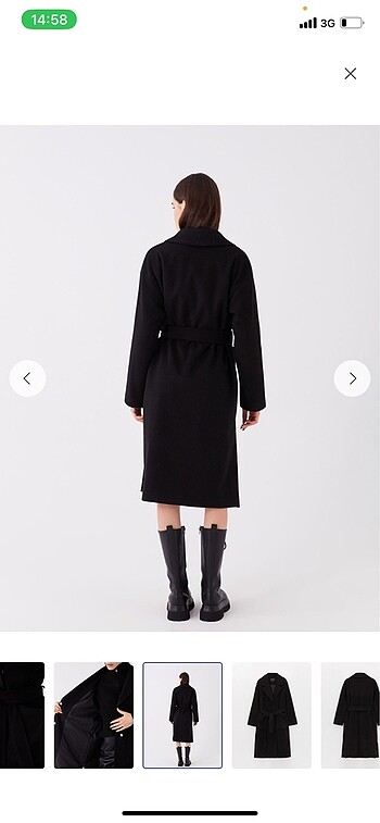 42 Beden Oversize kaban