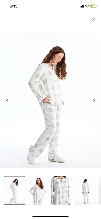 46 Beden Etiketli pijama takımı